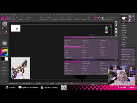 Stylised Weapons with Heather Courage