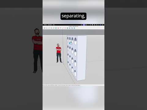 Quick and easy cleanup #sketchup