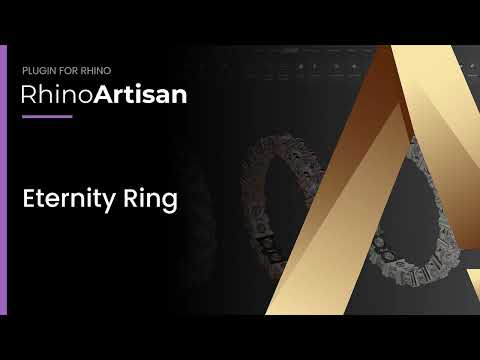 RhinoArtisan - Eternity Ring - Design