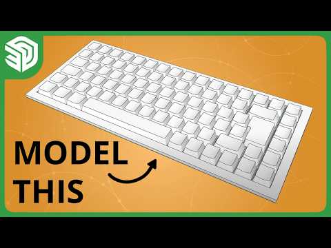 Modeling a Quick Mechanical Keyboard