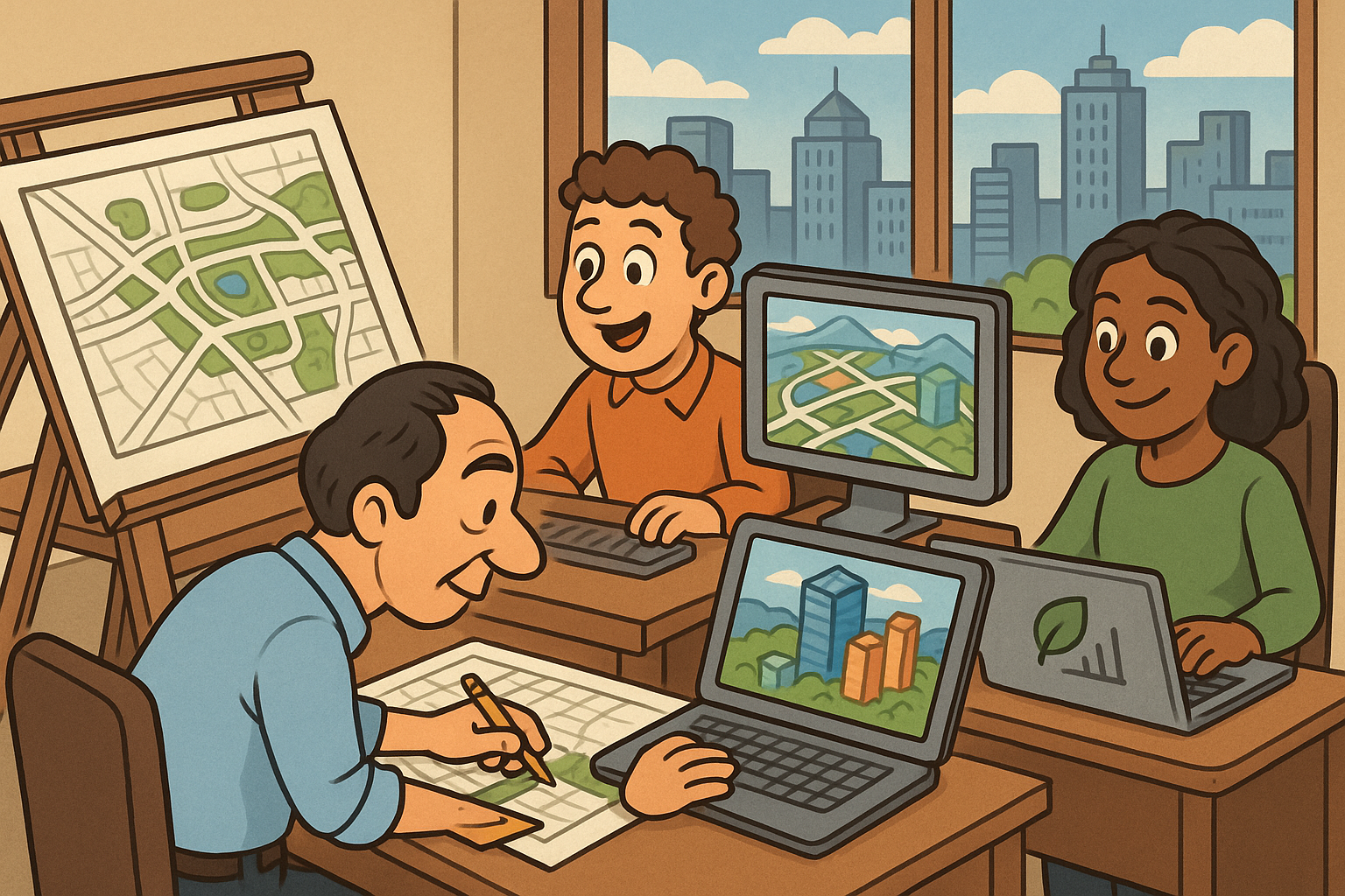 Design Software History: Emergence and Evolution of Digital Design Software in Urban Planning: From Manual Drafting to Advanced Simulation and Sustainability Solutions