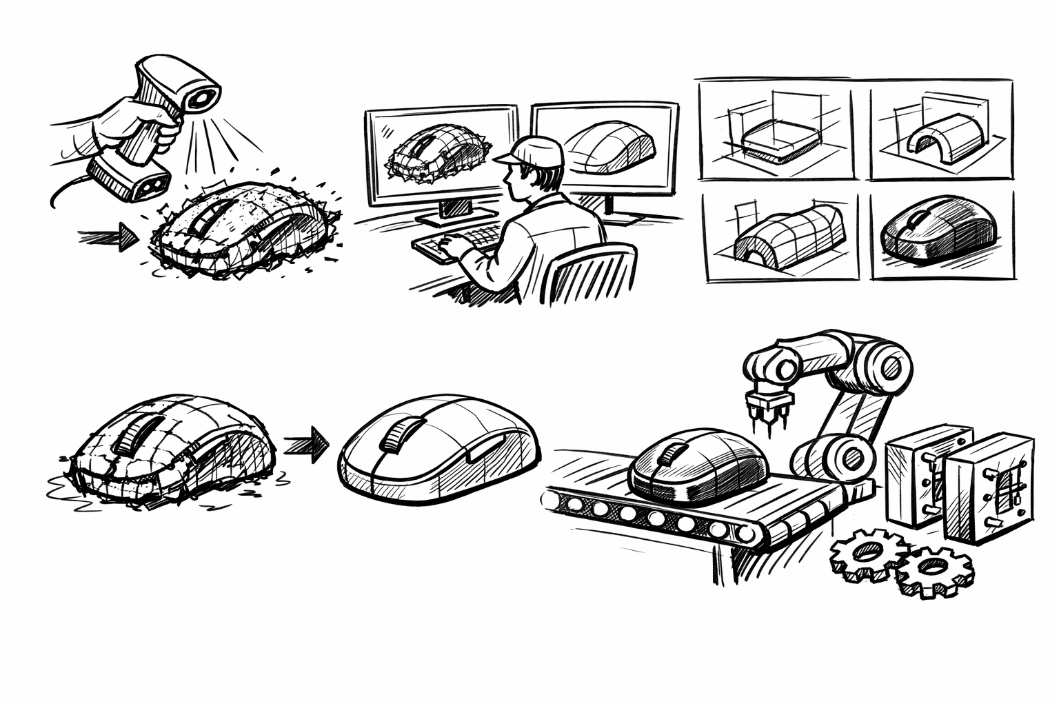 Mesh2Surface for Consumer Housings: 5 Design-Intent Workflows to Rebuild Editable, Manufacturable NURBS from Noisy Scans
