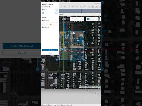 Bring buildings into Add Location #sketchup #addlocation