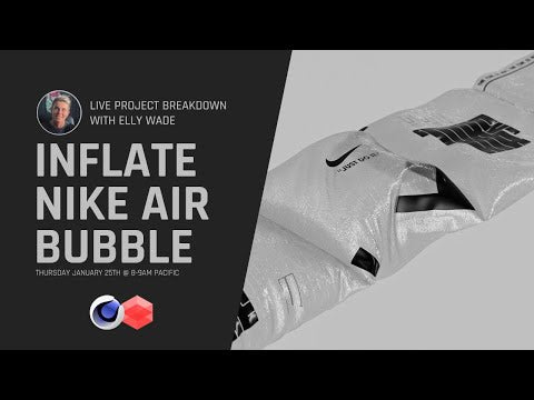 LIVE Project Breakdown | Nike Air Bubble Inflate Animation