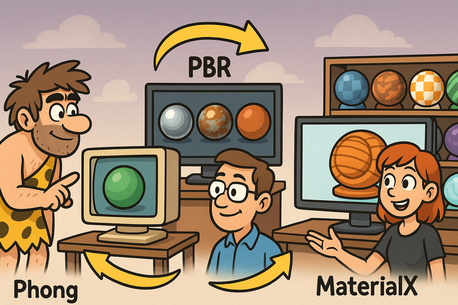 Design Software History: From Phong to MaterialX: The Evolution of Appearance Models, PBR Standards, and Commercial Material Ecosystems