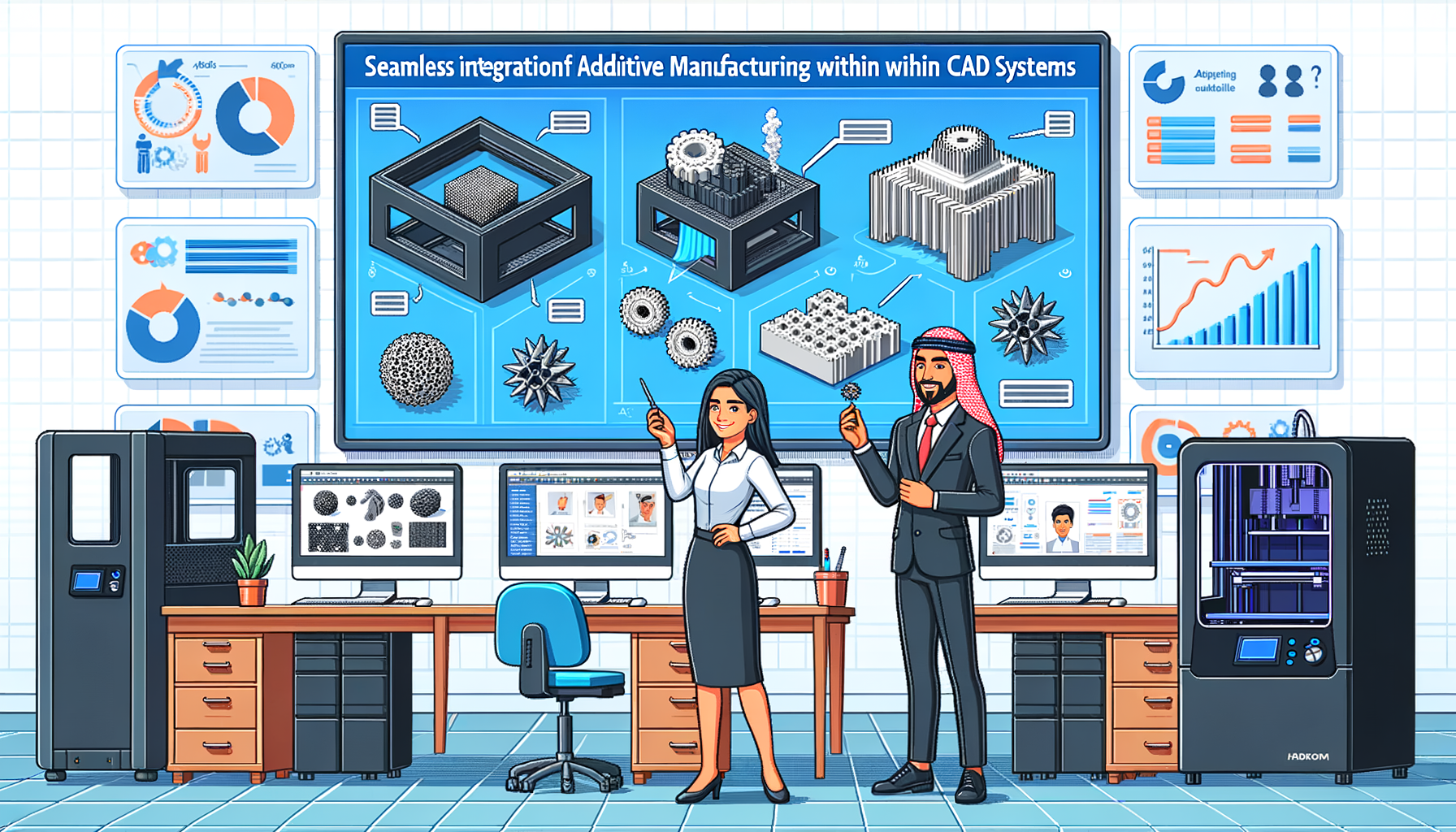 Seamless Integration of Additive Manufacturing Within CAD Systems: Enhancing Design Flexibility and Workflow Efficiency