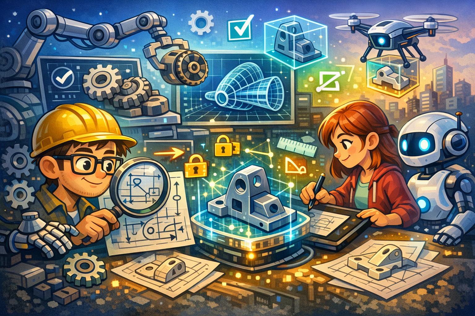 Design Software History: Constraint Visualization and the Rise of Intelligent Sketch-Based CAD