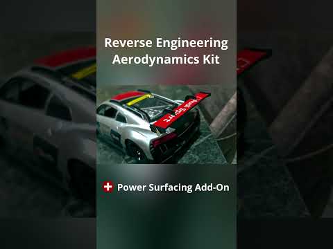 I Printed Aerodynamic Kit for Audi R8 | Power Surfacing RE - SOLIDWORKS