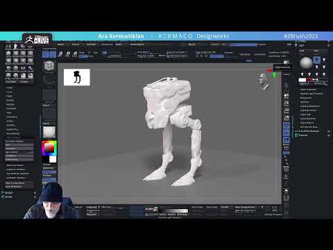 Creature & Character Concept Sculpting – Ashley A. Adams “A_Cubed” – ZBrush 2023