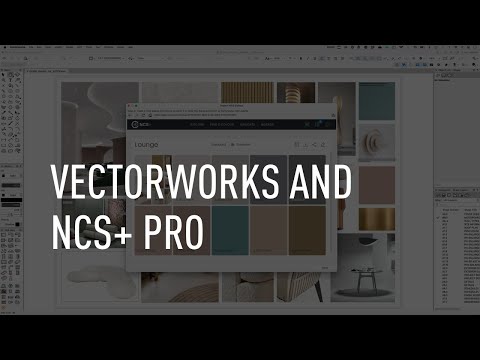 How to Use NCS+ Pro in Vectorworks