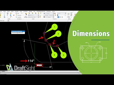 Create Four-point Angular Dimension with Dimension Text Override Using Command Window