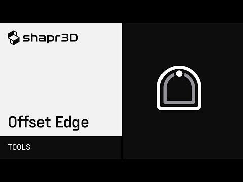 Shapr3D Manual - Offset Edge (3D) | Tools
