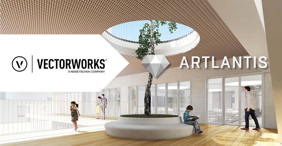The Vectorworks 2021 plug-in for Artlantis 2021 is here!