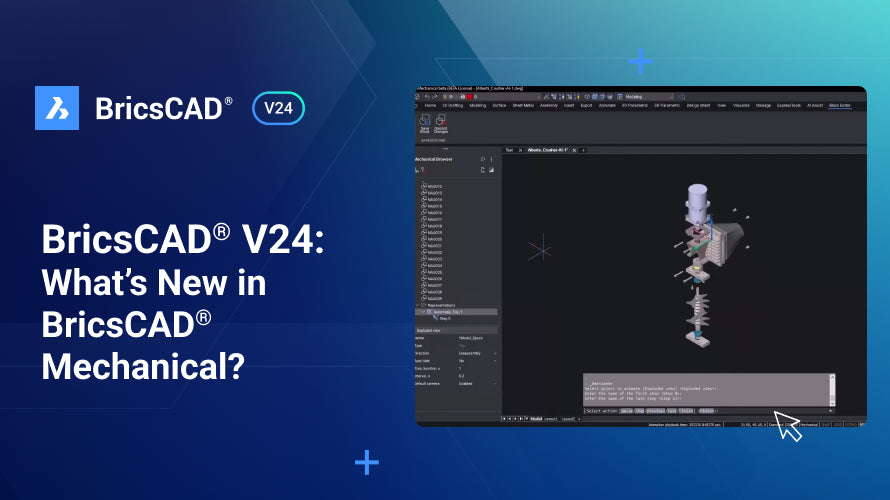 Exploring the Latest Innovations in BricsCAD Mechanical V24