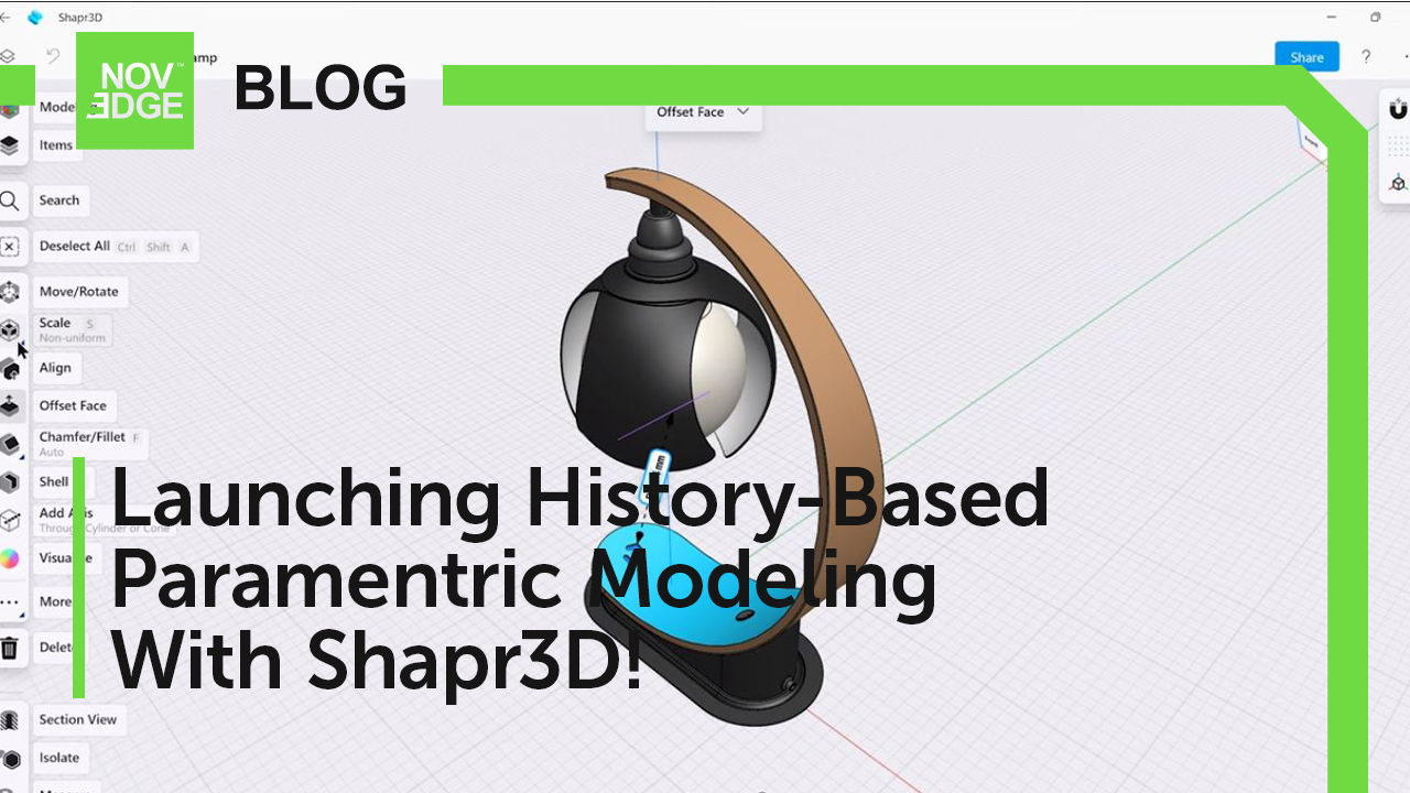 History-Based Parametric Modeling: Unleashing the Power of Shapr3 in 2023