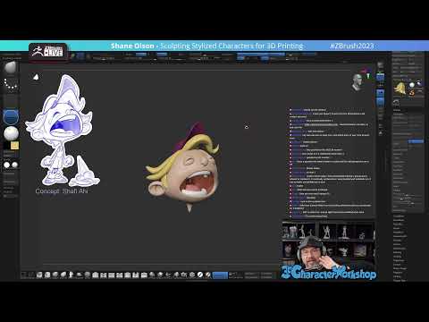 Sculpting Stylized Characters with Shane Olson