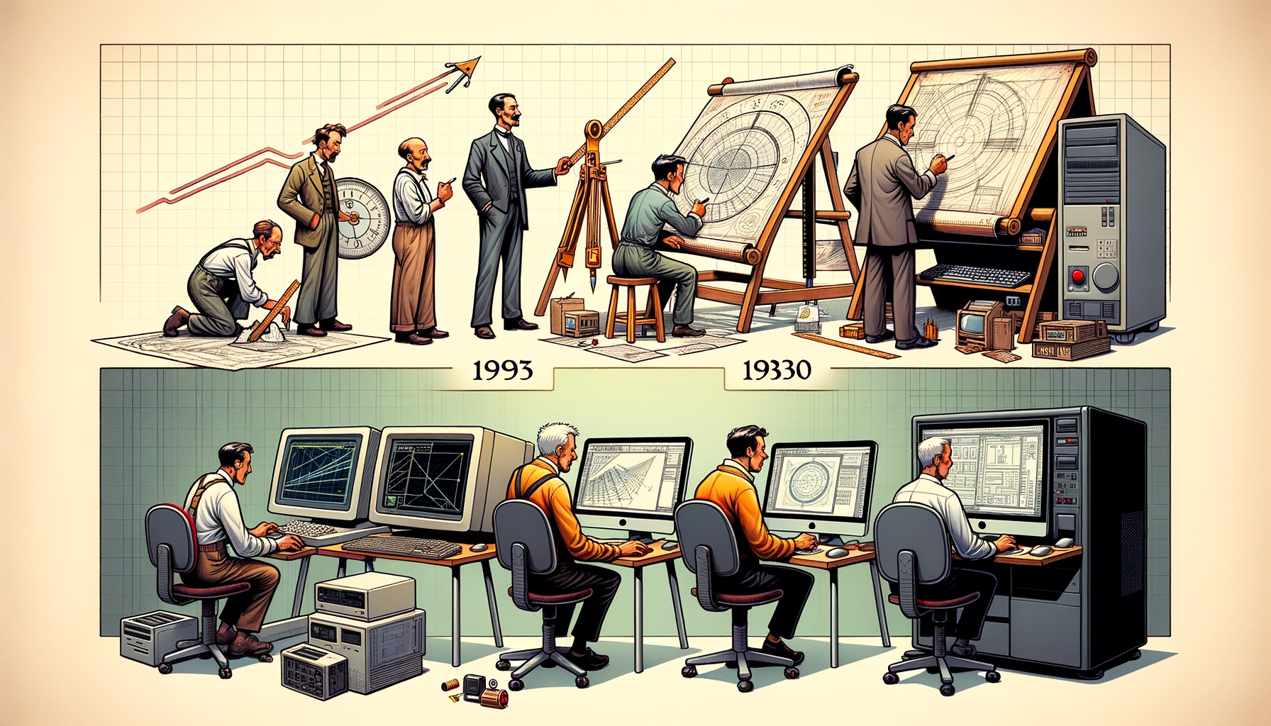 Design Software History: The Evolution of Design Software: From Manual Drafting to Ivan Sutherland's Sketchpad and Its Lasting Impact on CAD Technologies