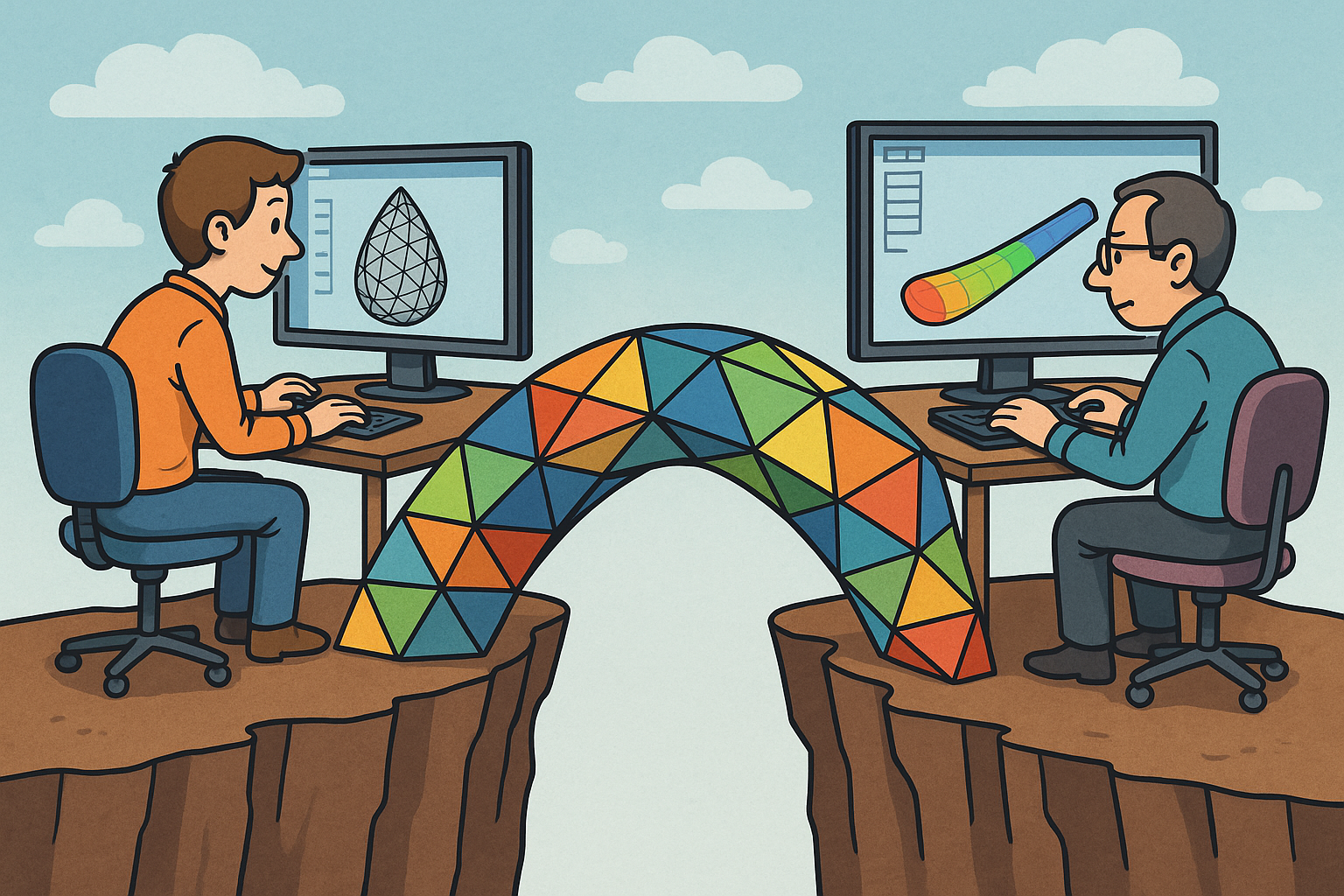 Meshless Methods and Isogeometric Analysis: Closing the CAD–CAE Gap