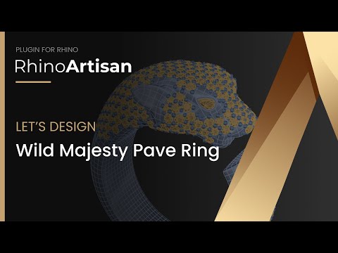 Tutorial: Wild Majesty Pave Ring | RhinoArtisan