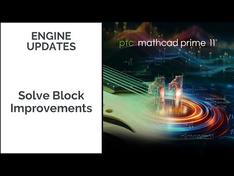 Mathcad Blocks Examples Solve Block Improvements | Mathcad Prime 11