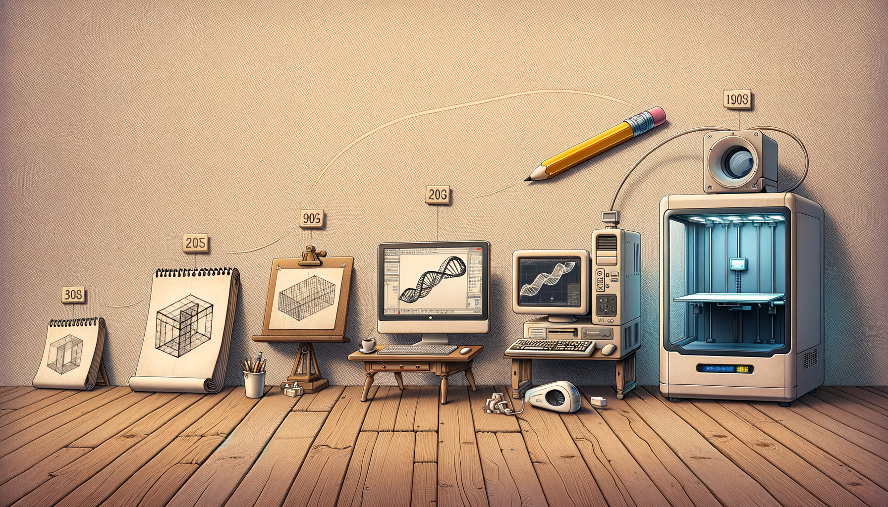First Ever Rendering Software Design Software History: From Sketchpad to 3D Printing: A Comprehensiv