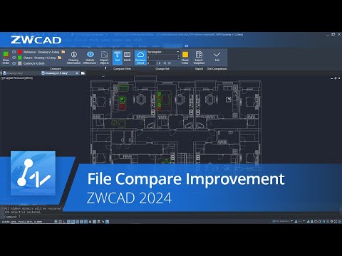 File Compare Improvement | ZWCAD 2024 Offical