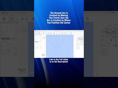 Using Arc Sketch Tool in SelfCAD for Modeling