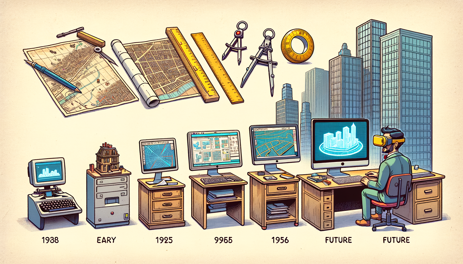 Design Software History: The Evolution of GIS and Design Software Inte