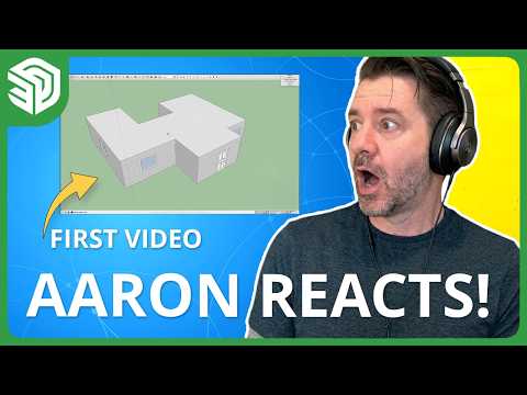 Aaron REACTS to His First Video
