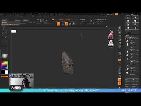 Building Worlds in ZBrush 2023 – Rodolfo Silva