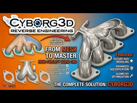 Modeling Manifold | using Cyborg3D Reverse Engineering