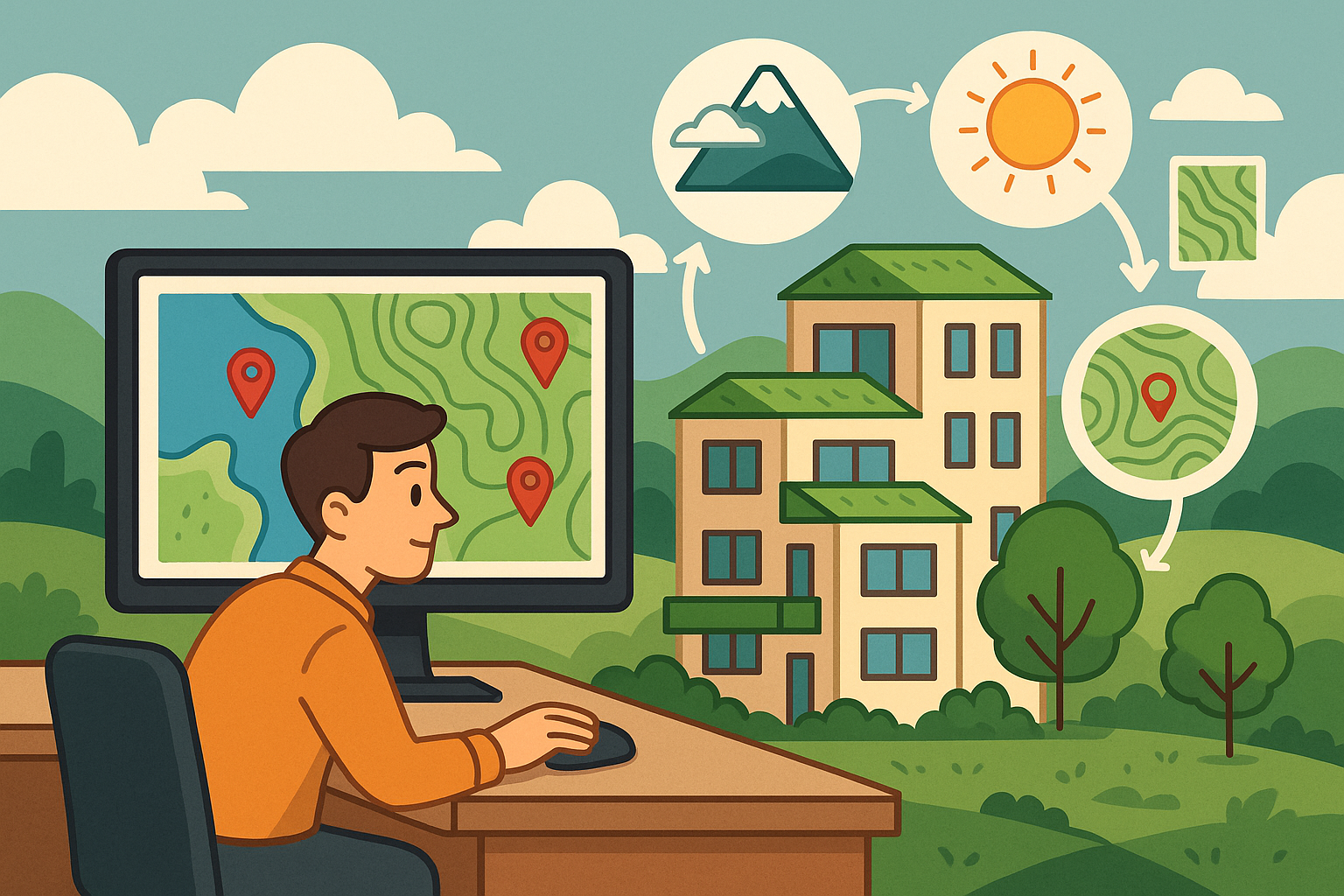 Context-Aware Architecture: Integrating Geographic Data for Sustainable Design