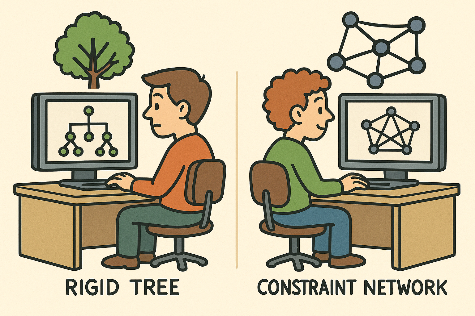 Design Software History: From Rigid Trees to Constraint Networks: The Evolution of Parametric Assemblies in CAD