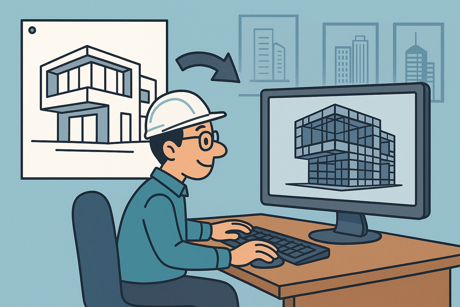 Parametric BIM: Turning Architectural Intent into Analysis-Ready Models