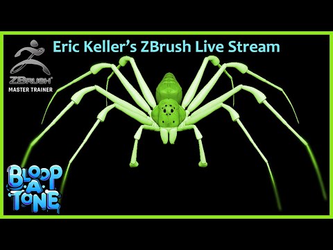 Insect and Arachnid inspired ZBrush Sculpting with Eric Keller