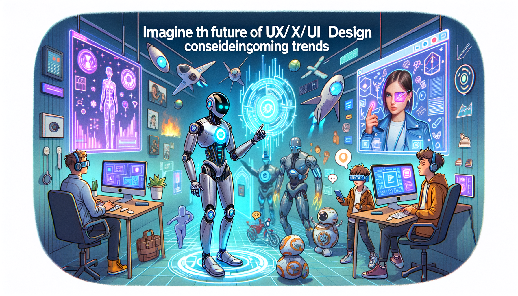 Exploring the Future of UX/UI Design: AI, VR/AR, and Personalization Trends