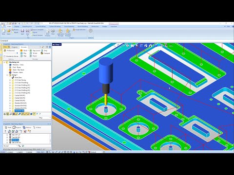 CAMJam #550: Machining from a 2D Drawing in VisualCADCAM