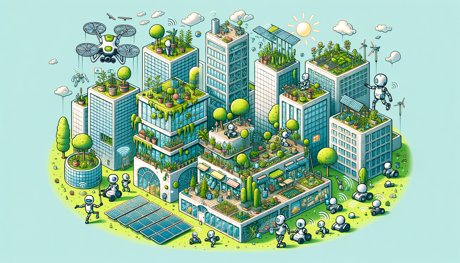 Harnessing Artificial Intelligence for Sustainable Urban Landscape Design