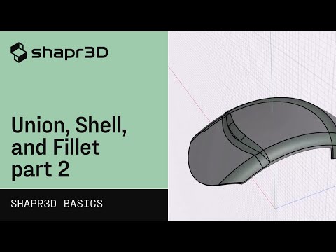 Design History Tips working with Union, Shell, Fillet: Motorcycle Fend