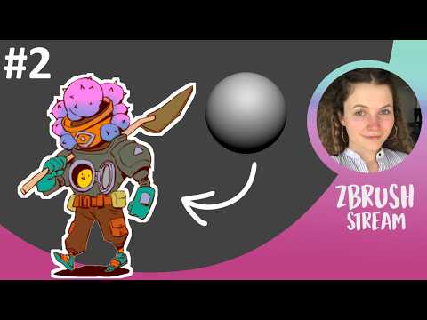 Sculpting a Succulent Dude – Layla Viscu – ZBrush 2026