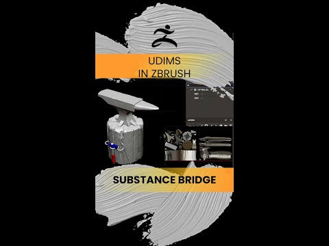 Send UDIMs from ZBrush to Substance Painter