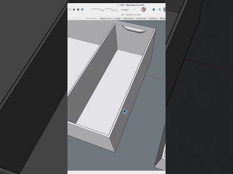 Modeling for 3D Printer Nozzles  #sketchup #3dprinting #shorts