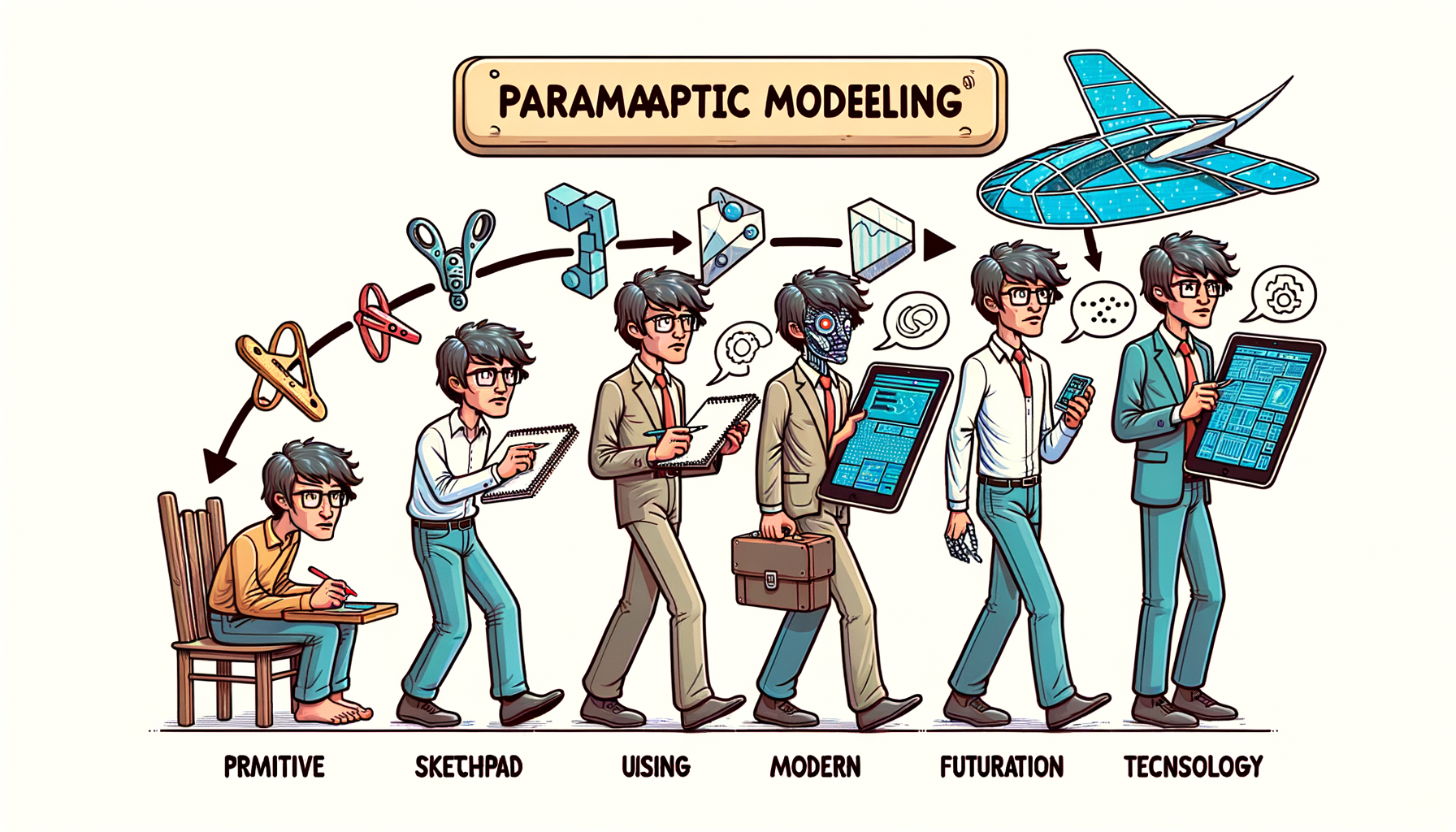 Modelling In Design Design Software History: The Evolution of Parametric Modeling: From Sk