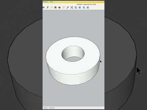 Scaling Down for Printing #sketchup #shorts