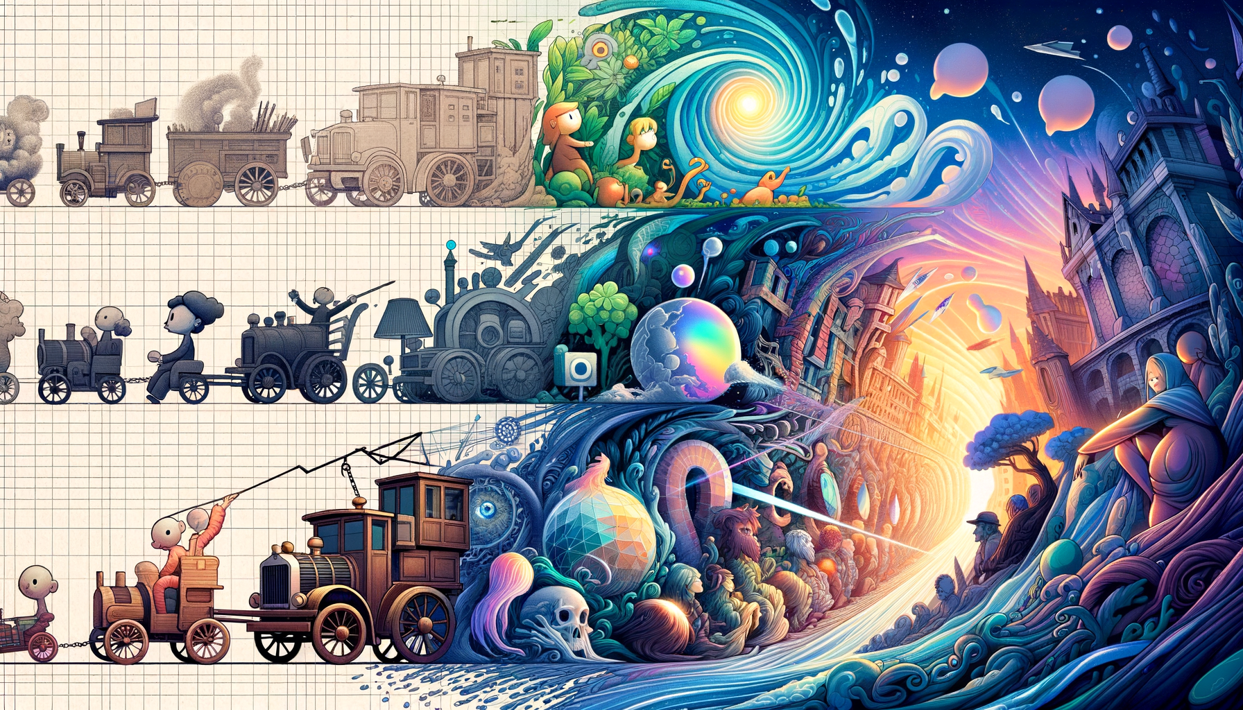 Evolve Visual Design Software History: The Evolution of Visual Techniques in Design