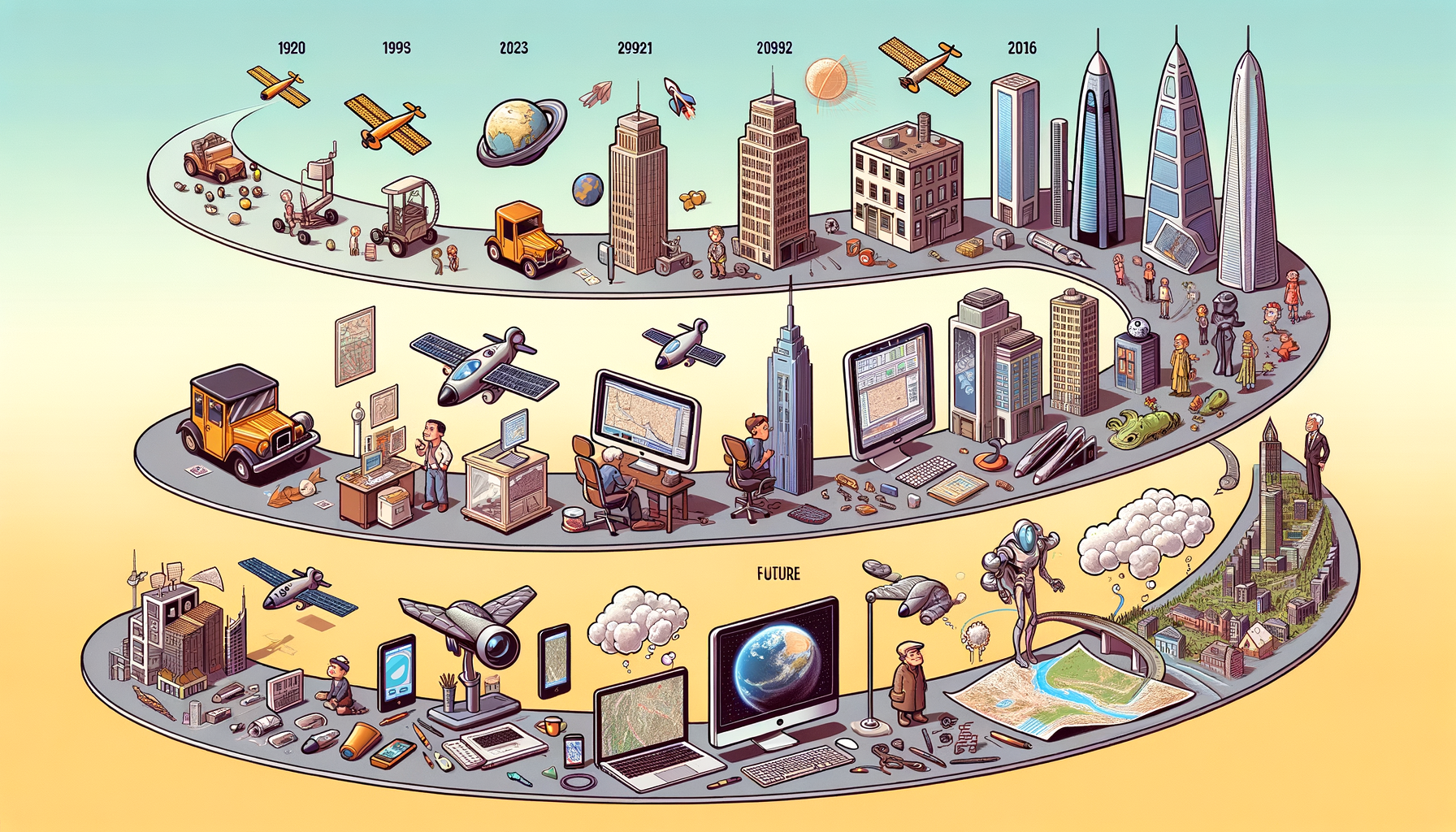 Design Software History: Satellite Imagery's Impact on Design Software: Historical Evolution and Future Prospects