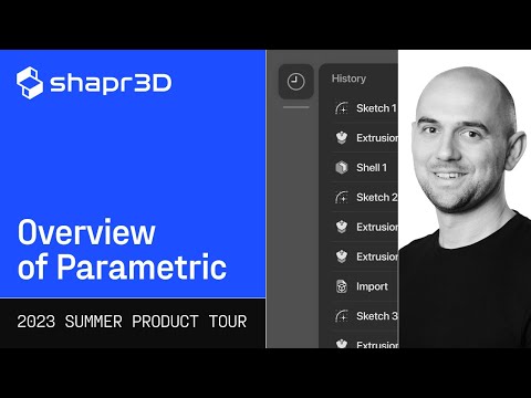 Deep-dive: Parametric Modeling in Shapr3D