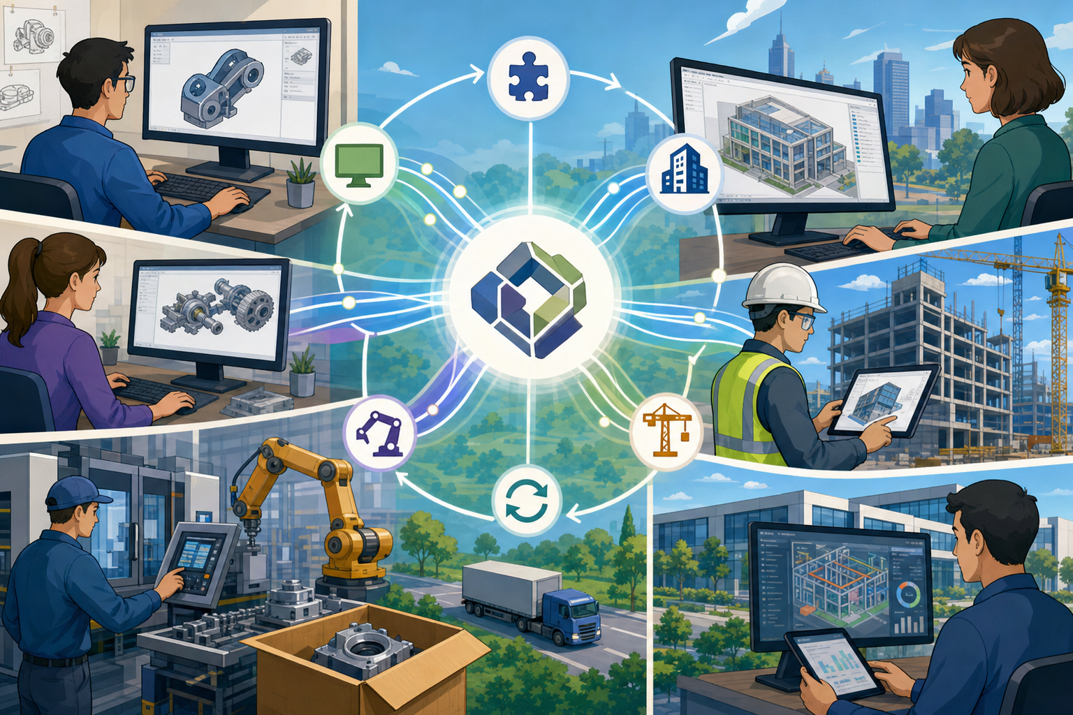 Open Standards in Design Software: Interoperability Across Product and Building Lifecycles
