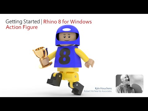 Getting started Rhino 8 windows - Action Figure