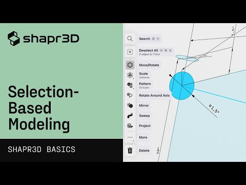 Extrude a Head Frame with Selection-Based Modeling: Motorcycle Frame Design, part 2 | Shapr3D Basics